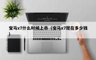 宝马x7什么时候上市（宝马x7现在多少钱）