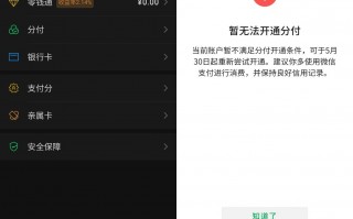 怎么才能开通微信分付功能(怎么才能开通微信分付功能呢)