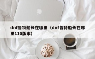 dnf鲁特船长在哪里（dnf鲁特船长在哪里110版本）