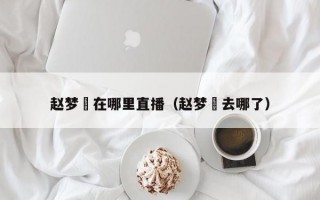 赵梦玥在哪里直播（赵梦玥去哪了）