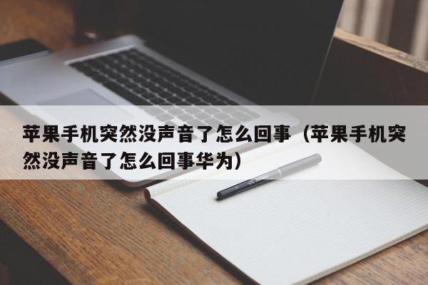 苹果手机突然没声音了怎么回事（苹果手机突然没声音了怎么回事华为）-第1张图片-无双博客