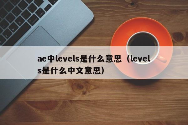 ae中levels是什么意思（levels是什么中文意思）-第1张图片-无双博客