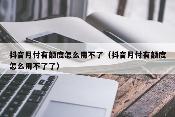 抖音月付有额度怎么用不了（抖音月付有额度怎么用不了了）-第1张图片-无双博客