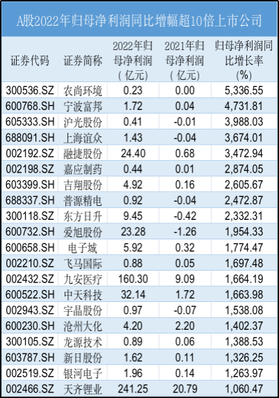 2022年，哪些公司最赚钱？-第3张图片-无双博客