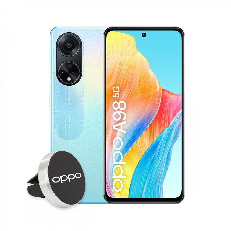 OPPO A98 5G 手机高清渲染图曝光：搭载骁龙 695 芯片，后置 64MP 三摄像头-第2张图片-无双博客