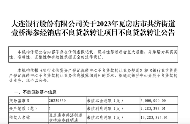 中小银行入局不良贷款转让业务-第2张图片-无双博客