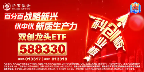 成长风格再冲锋！双创龙头ETF（588330）盘中猛拉3．3%，国家医保局发声，医药生物再迎利好！-第2张图片-无双博客