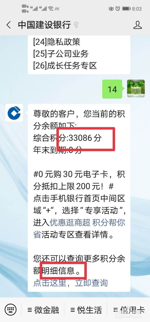 建设银行信用卡积分(建设银行信用卡积分多少钱一分)-第1张图片-无双博客