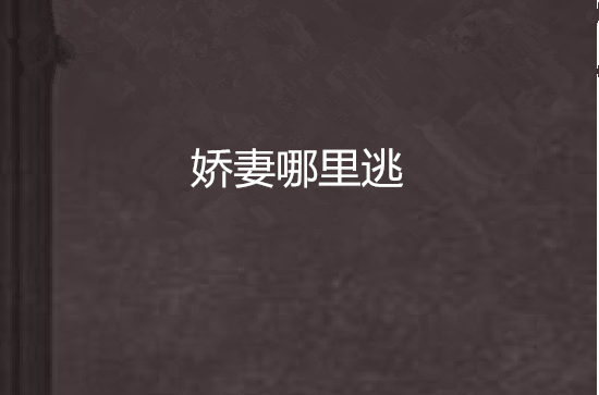 萌妻哪里逃(萌妻哪里逃小说)-第2张图片-无双博客